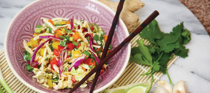 Sweet & Spicy Summer Slaw