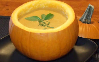 Fall Food Memories:  Thai Pumpkin Bisque Recipe