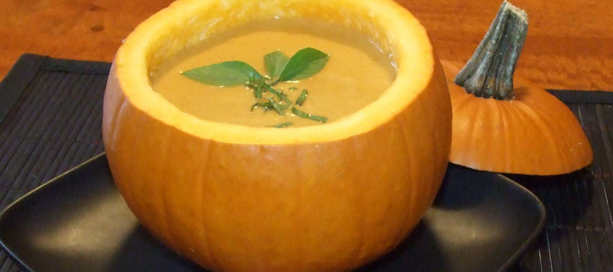 Fall Food Memories:  Thai Pumpkin Bisque Recipe